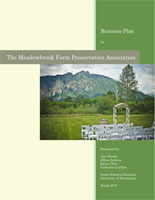 Download Business Plan for The Meadowbrook Farm Preservation Association
